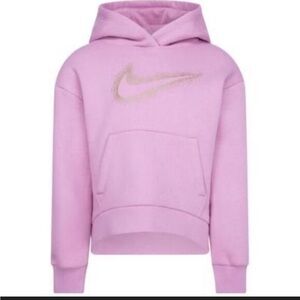 Nike Kids Light Elemental Pink Hoodie. Size 6X